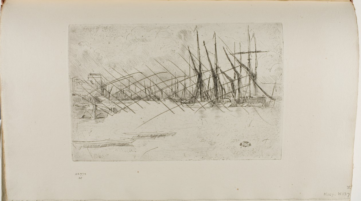 Muelle de Pickle Herring de James Abbott McNeill Whistler