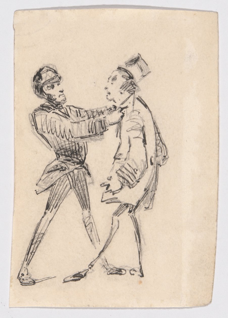 Policía y ciudadano de James Abbott McNeill Whistler