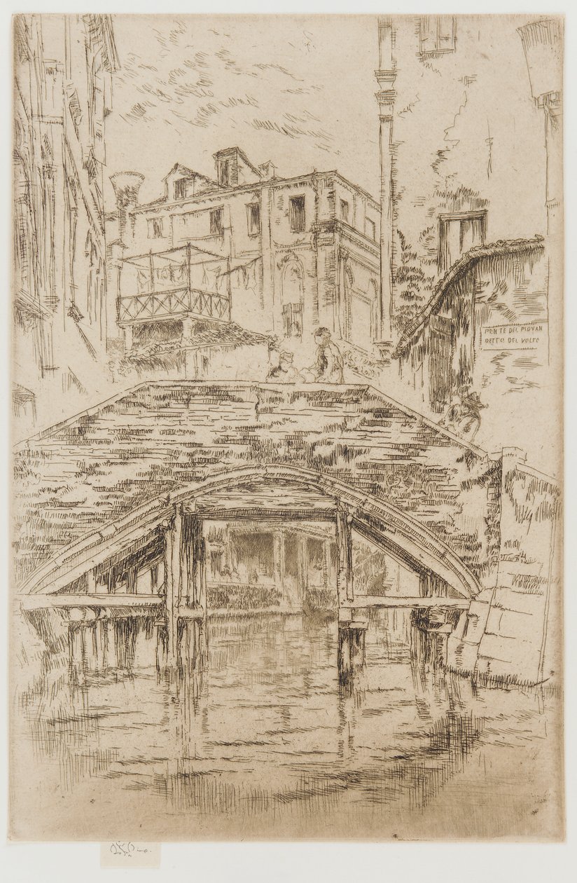 Puente del Piovan de James Abbott McNeill Whistler
