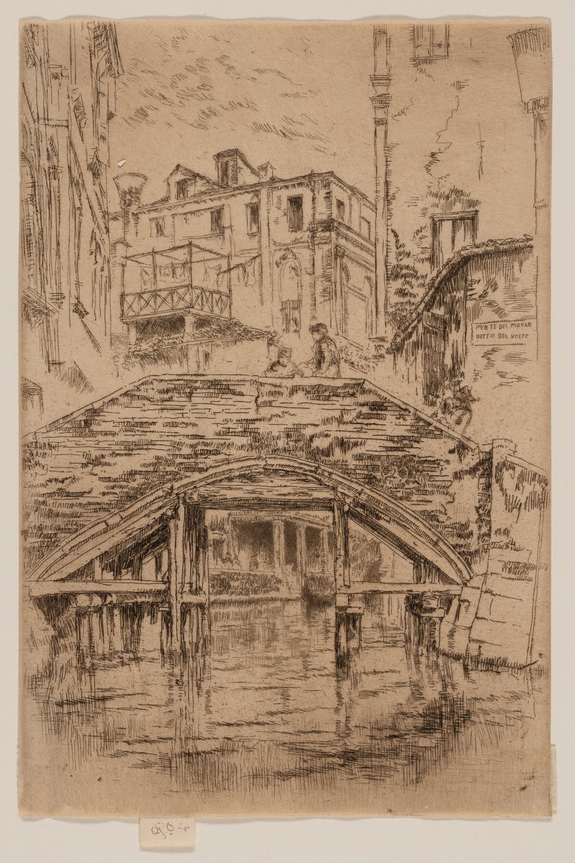 Ponte del Piovan de James Abbott McNeill Whistler