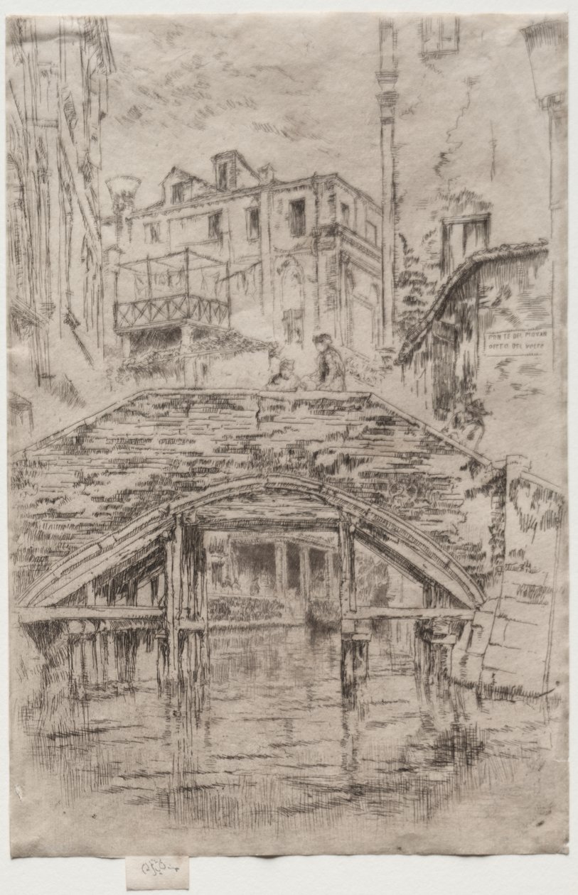 Puente del Piovan de James McNeill Whistler