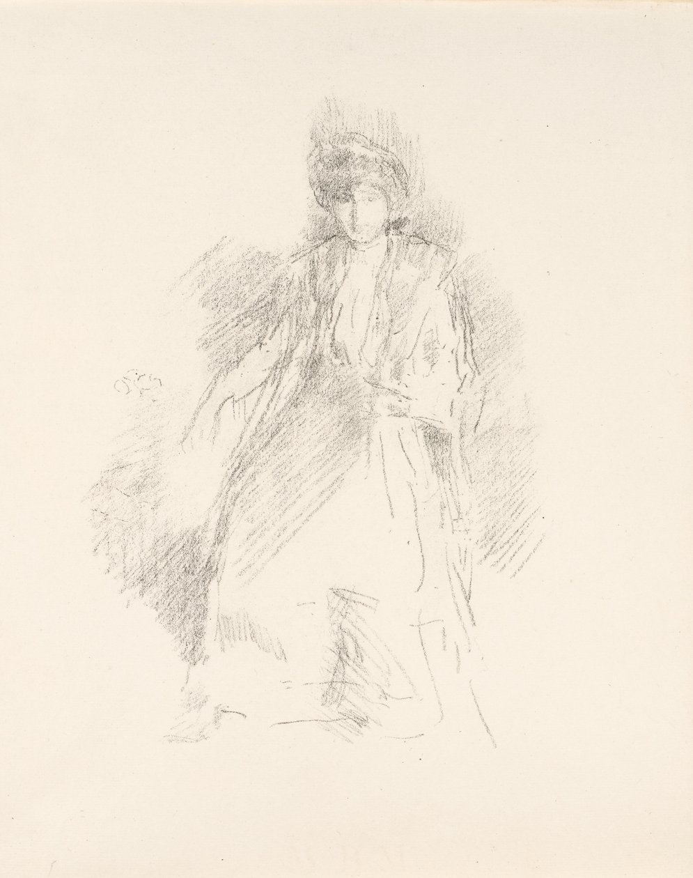 Retrato de una Joven con Sombrero [Miss Seaton] de James Abbott McNeill Whistler