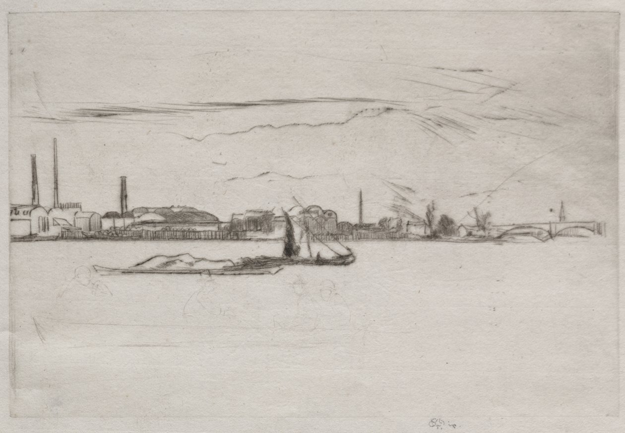 Fábrica de velas de Price de James McNeill Whistler