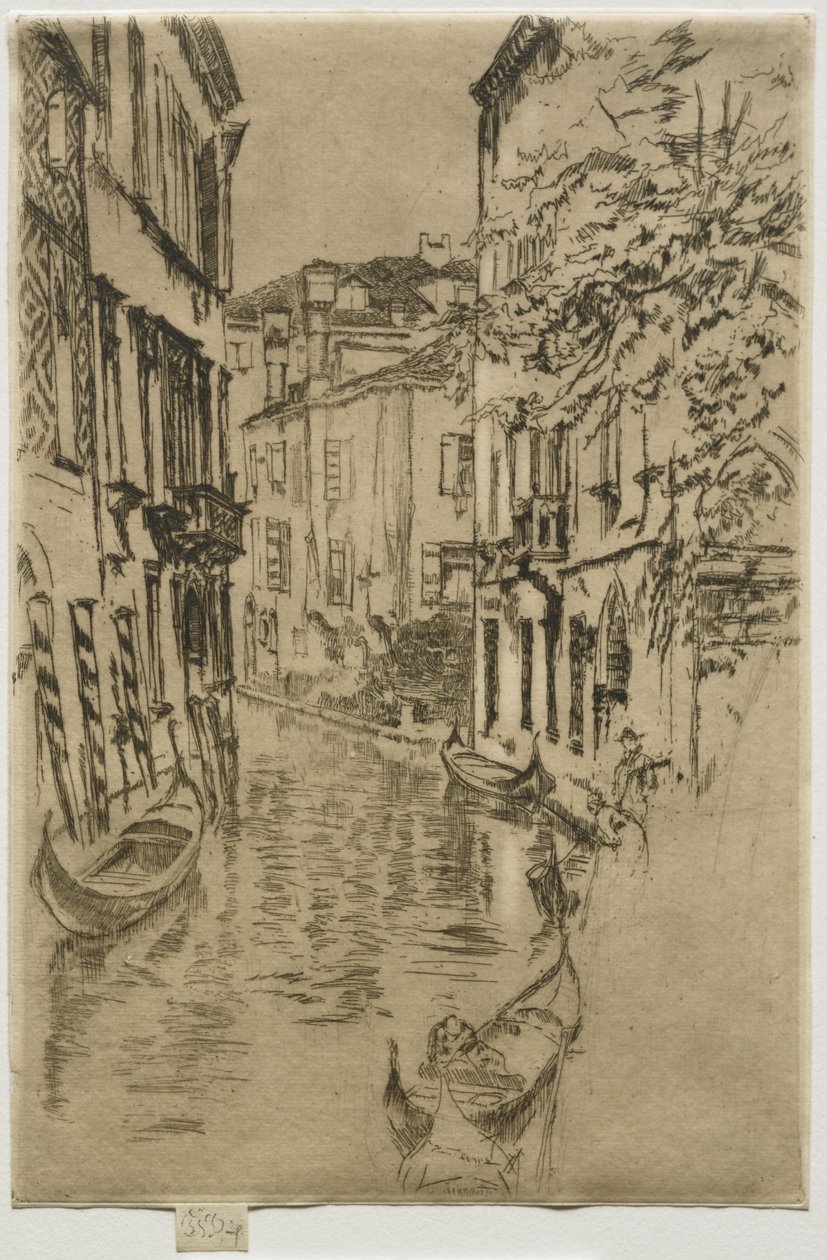 Canal tranquilo de James McNeill Whistler