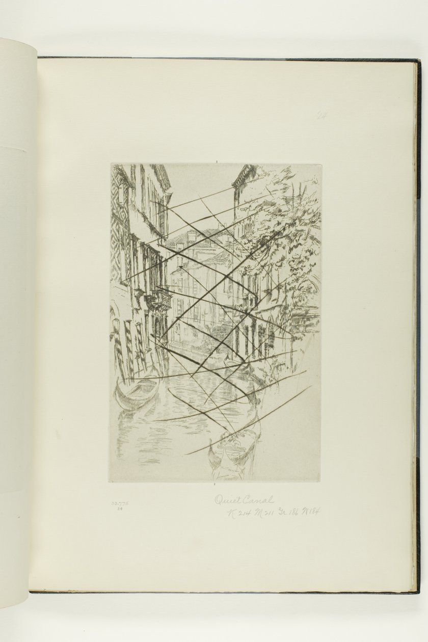 Canal tranquilo de James McNeill Whistler