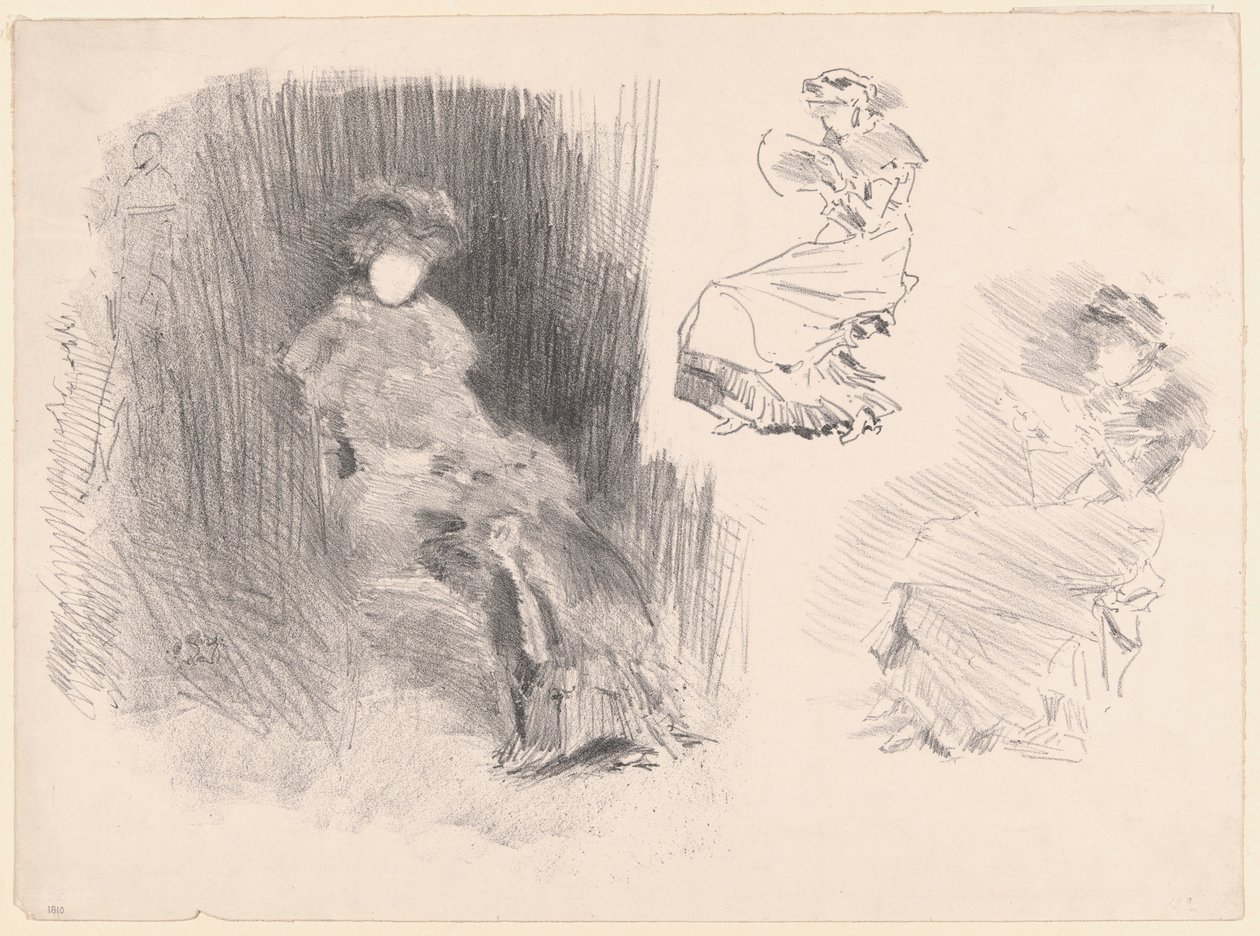 Leyendo de James Abbott McNeill Whistler