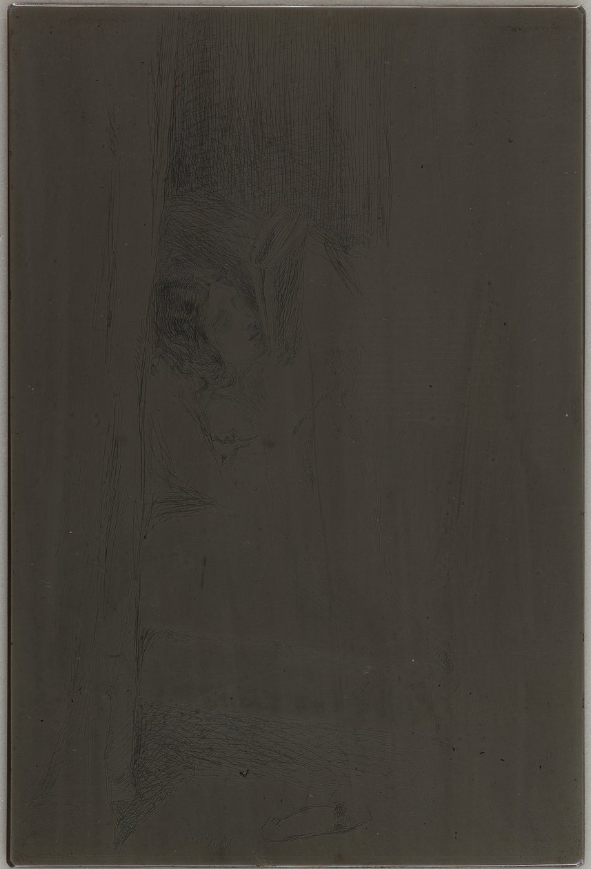 Leyendo en la cama de James Abbott McNeill Whistler