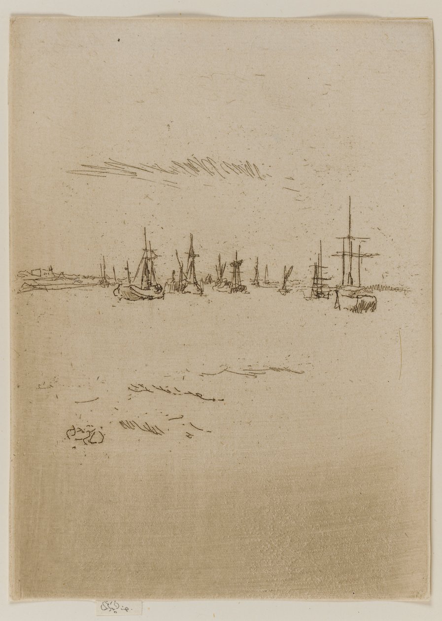 Regreso a Tilbury de James Abbott McNeill Whistler