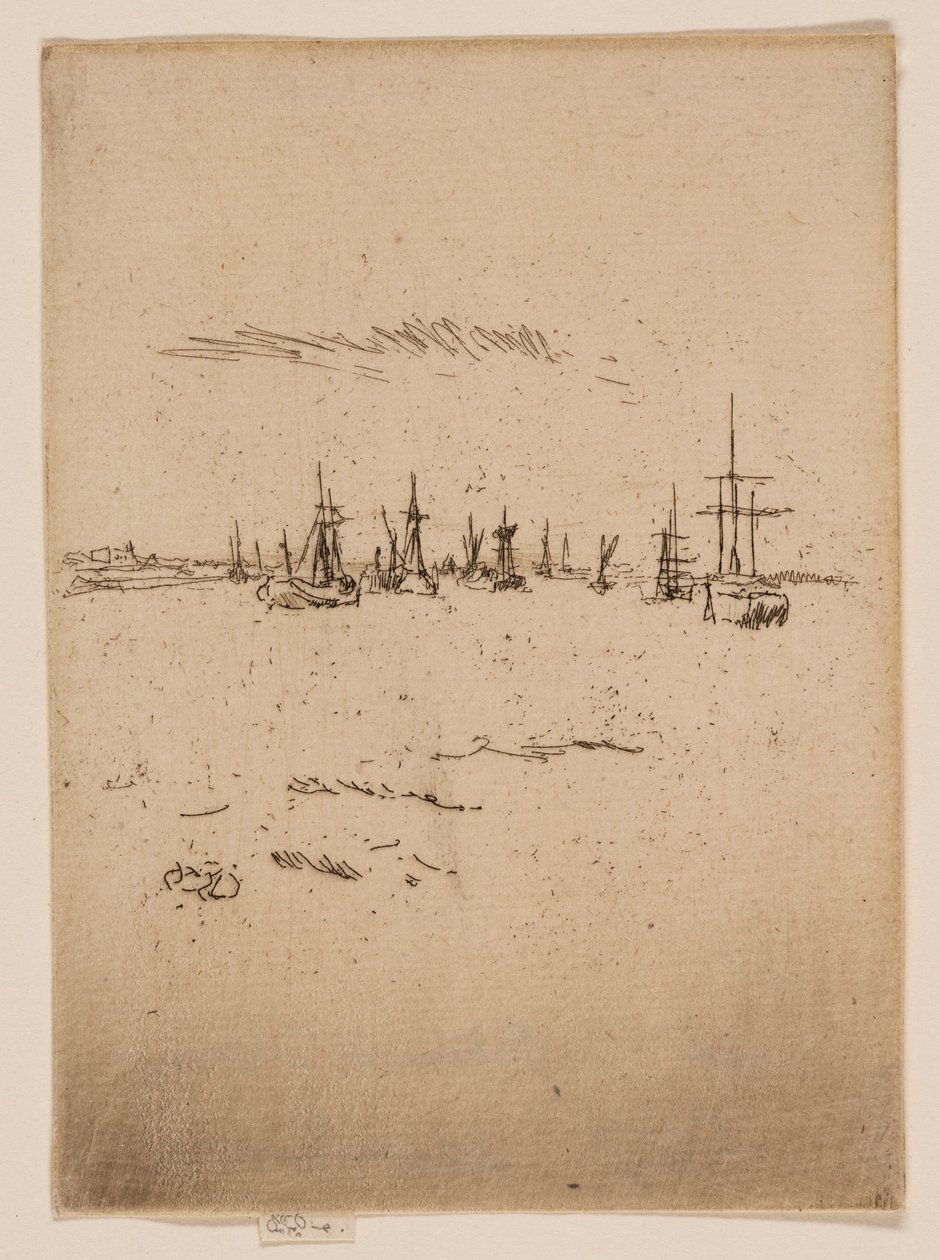 Regreso a Tilbury de James Abbott McNeill Whistler