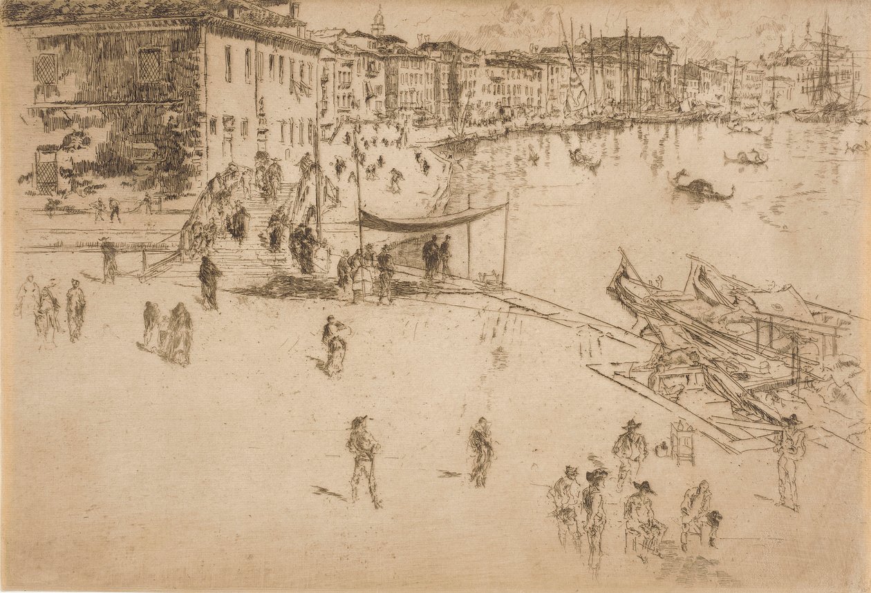 Riva, n.º 2 de James McNeill Whistler