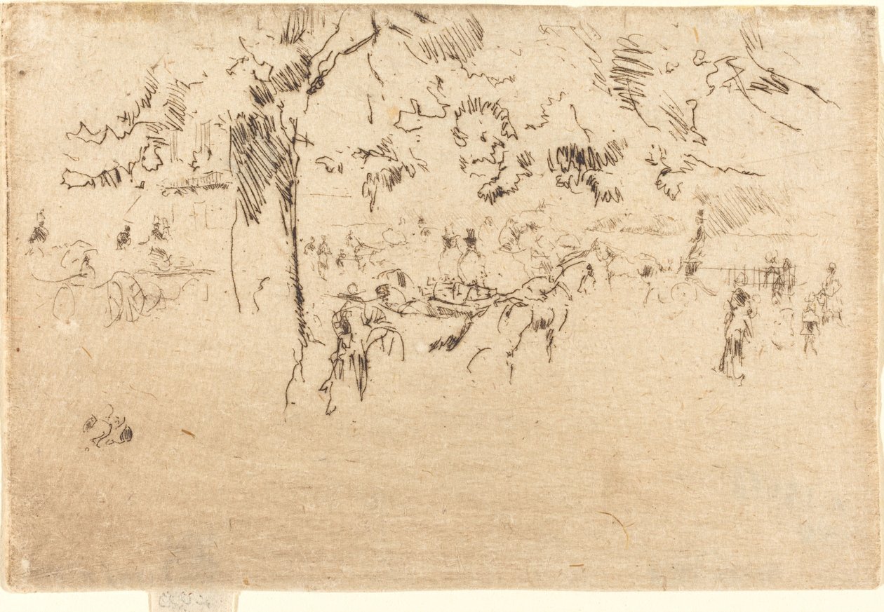 Parque de Saint James de James Abbott McNeill Whistler