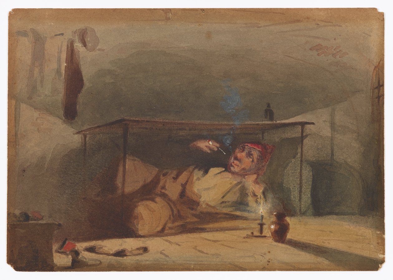 El casero de Sam Weller en la Fleet de James Abbott McNeill Whistler