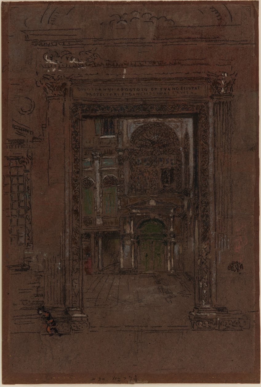 San Giovanni Apóstol y Evangelista de James Abbott McNeill Whistler