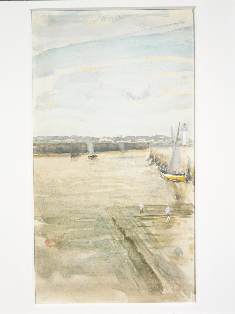 Escena en el Mersey de James McNeill Whistler