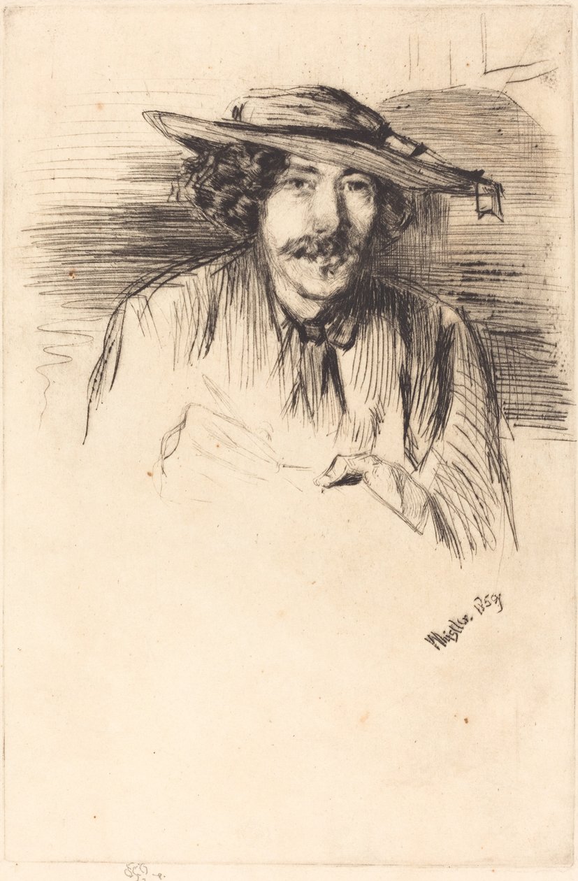Autorretrato de James Abbott McNeill Whistler