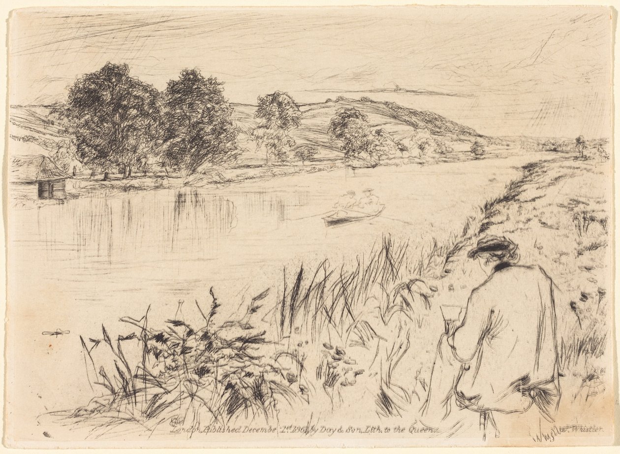 Bocetos, n.º 1 de James McNeill Whistler