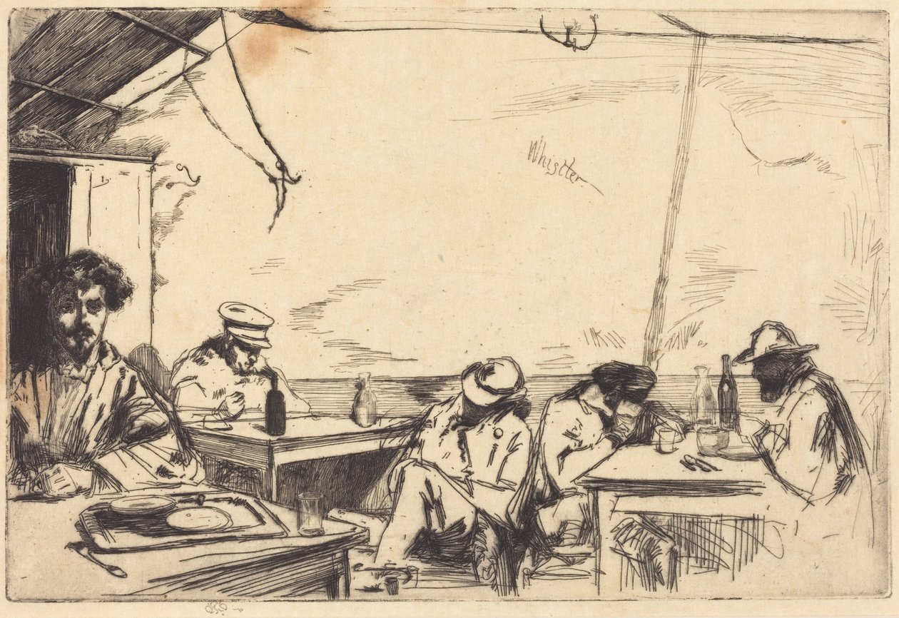 Sopa por tres sous de James McNeill Whistler