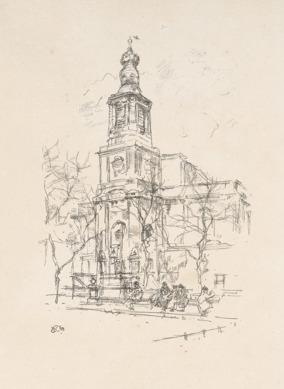 Santa Ana, Soho de James McNeill Whistler