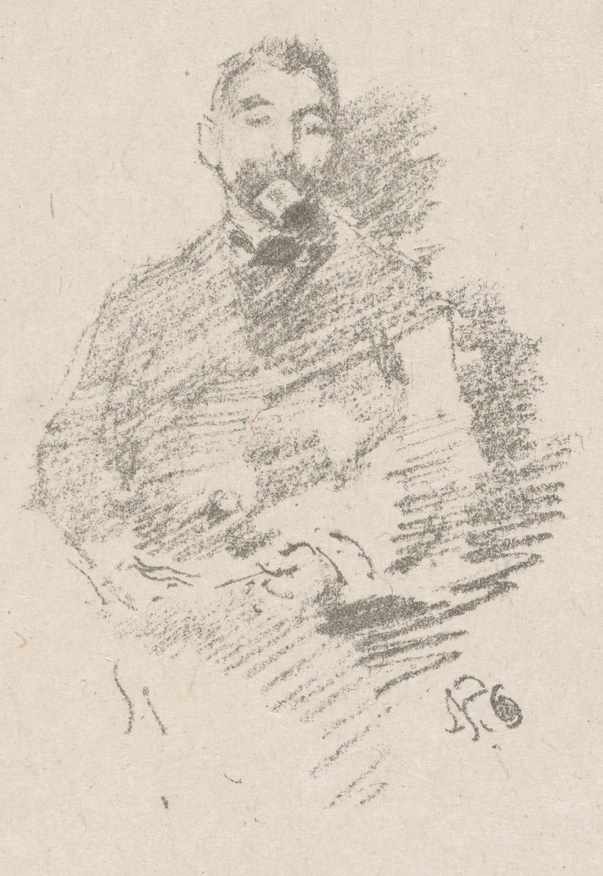 Stéphane Mallarmé de James McNeill Whistler