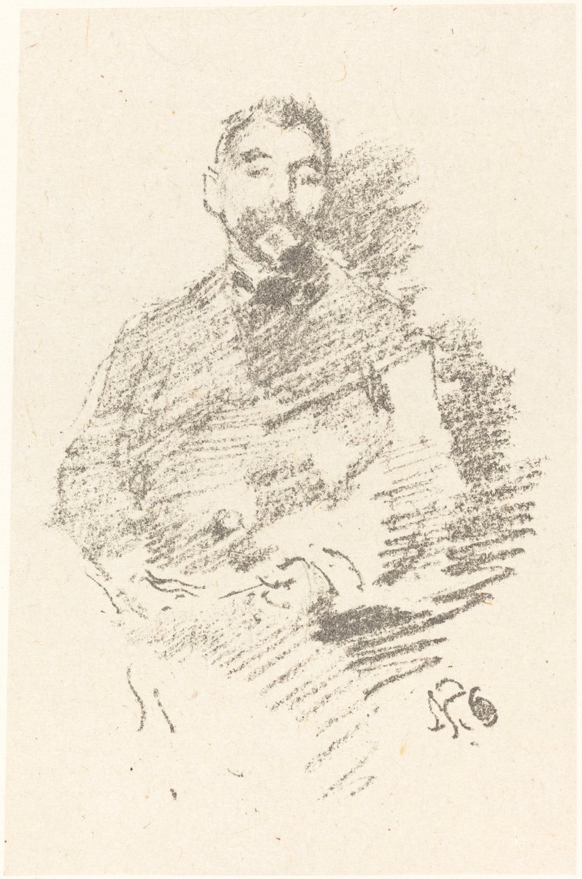 Stéphane Mallarmé de James Abbott McNeill Whistler