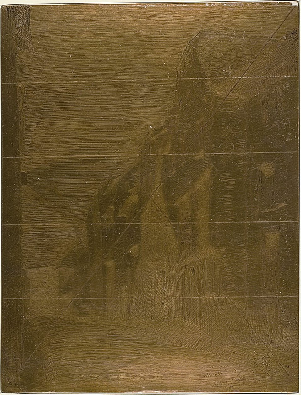 Calle en Saverne de James Abbott McNeill Whistler