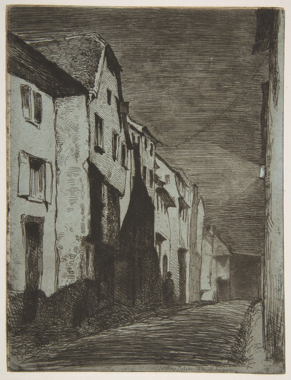 Calle de Saverne de James McNeill Whistler