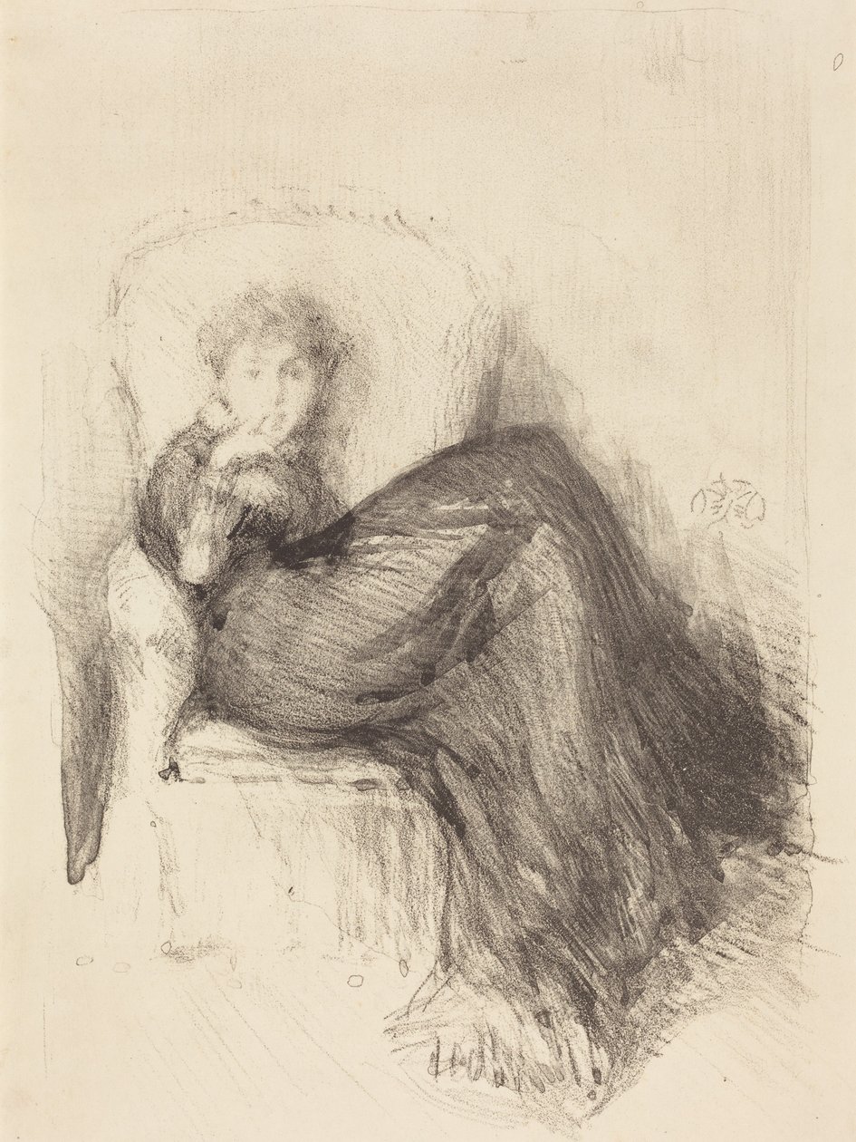 Estudio: «Maude sentada» de James McNeill Whistler