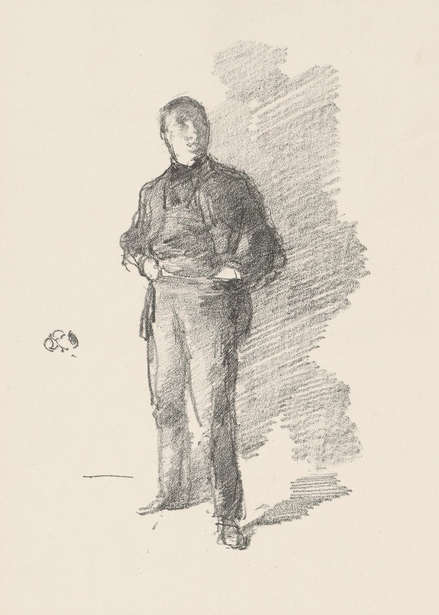 Estudio No. 1: Sr. Thomas Way de James Abbott McNeill Whistler