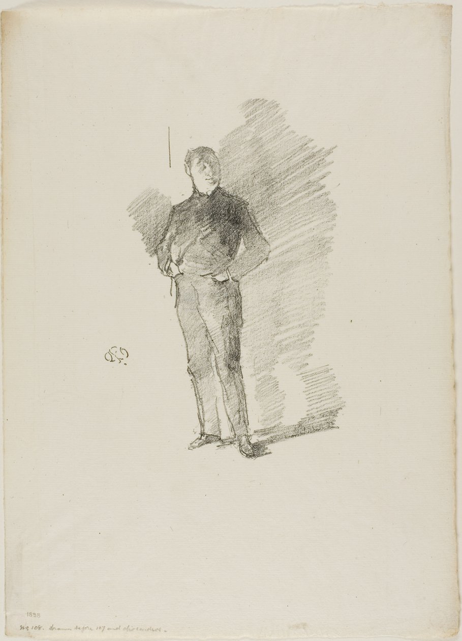 Estudio No. 2: Sr. Thomas Way de James Abbott McNeill Whistler