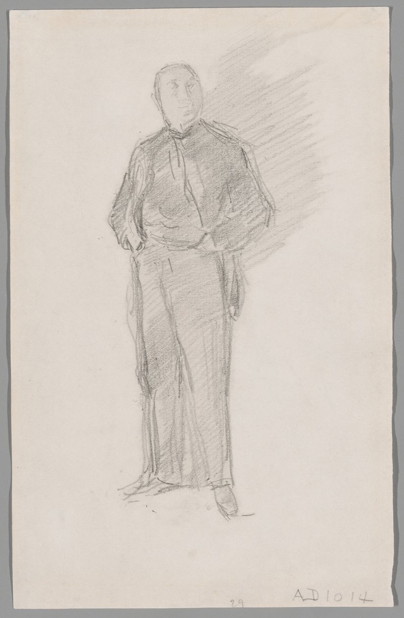Estudio para el retrato de Thomas Way de James McNeill Whistler