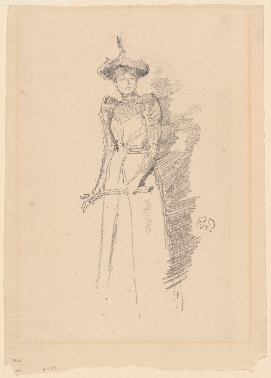 Guantes de gamuza de James Abbott McNeill Whistler