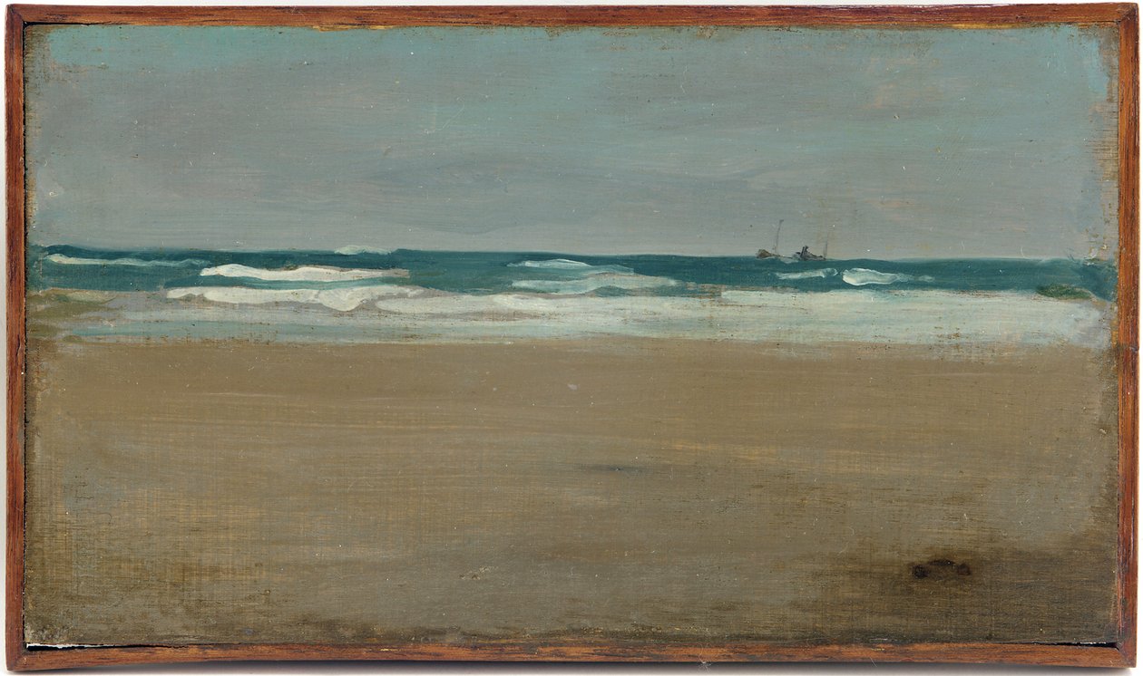 El mar enfurecido de James Abbott McNeill Whistler