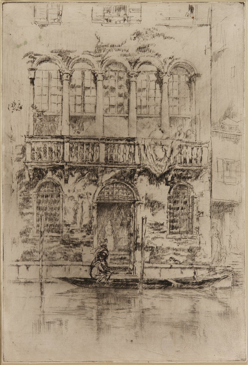 El Balcón de James Abbott McNeill Whistler