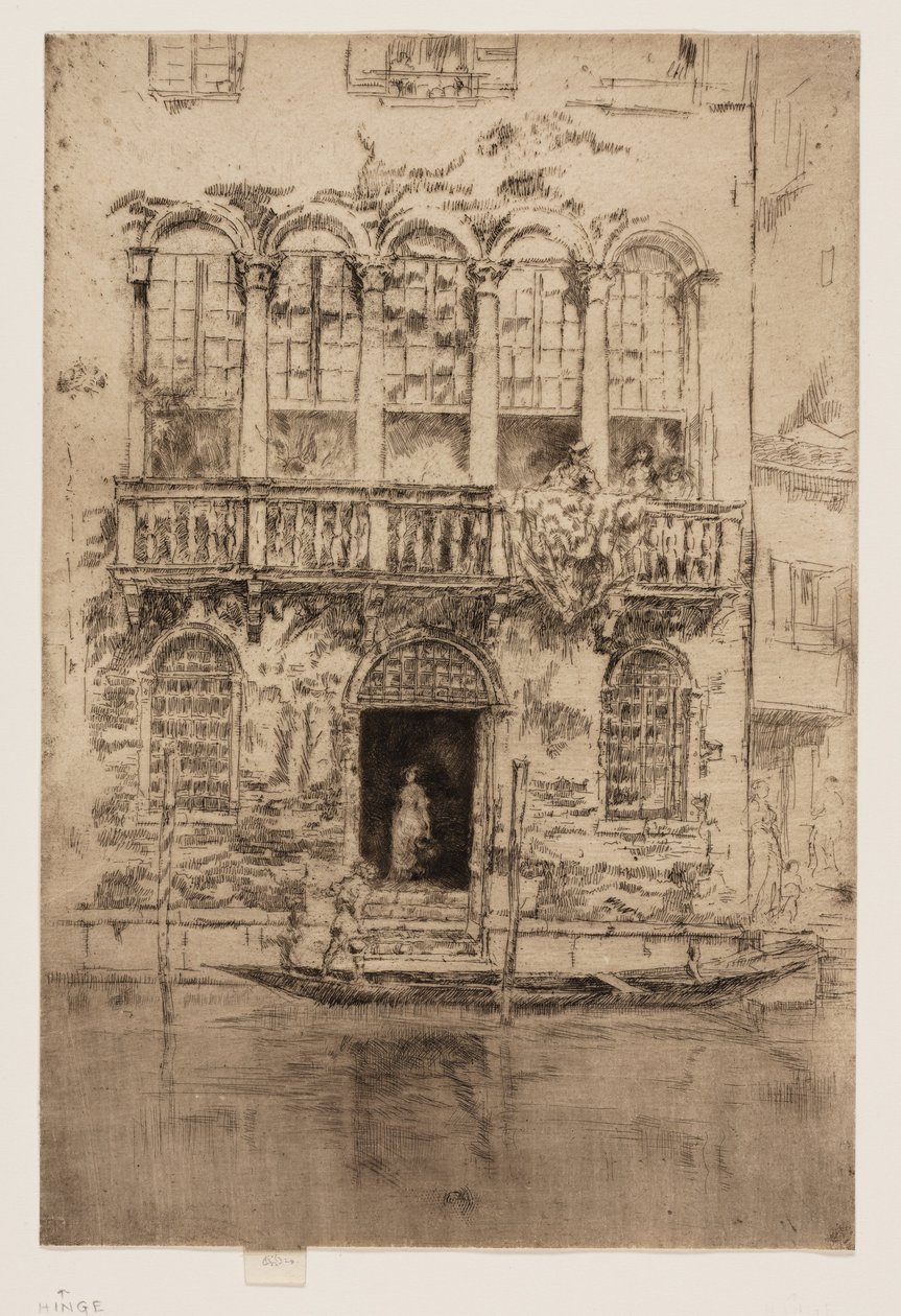 El Balcón de James Abbott McNeill Whistler