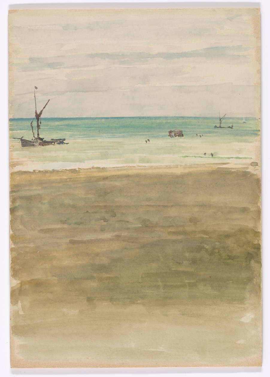 Los bañistas de James Abbott McNeill Whistler