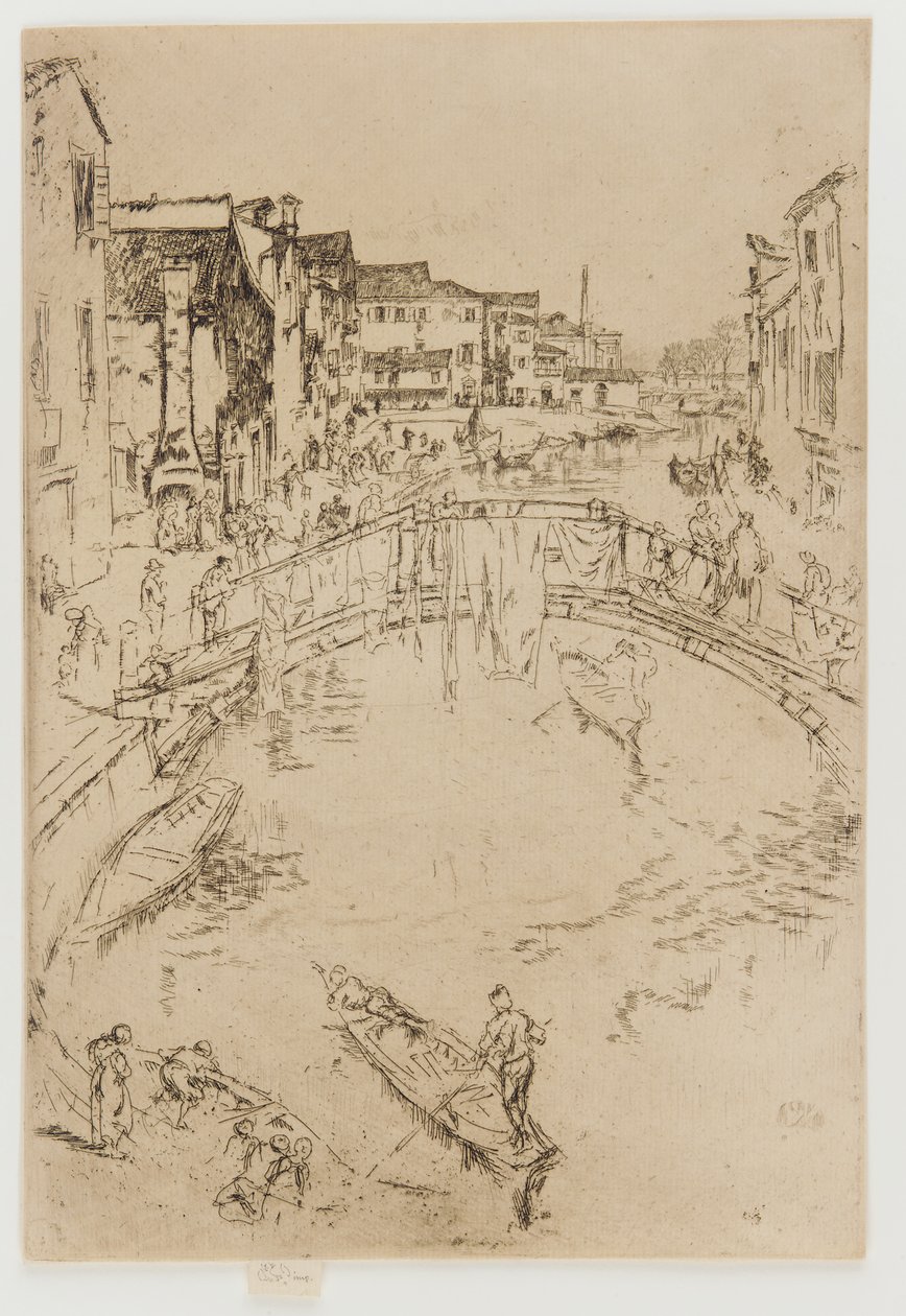 El Puente, Santa Marta de James Abbott McNeill Whistler