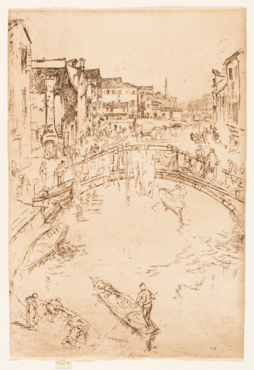 El puente, Santa Marta de James Abbott McNeill Whistler