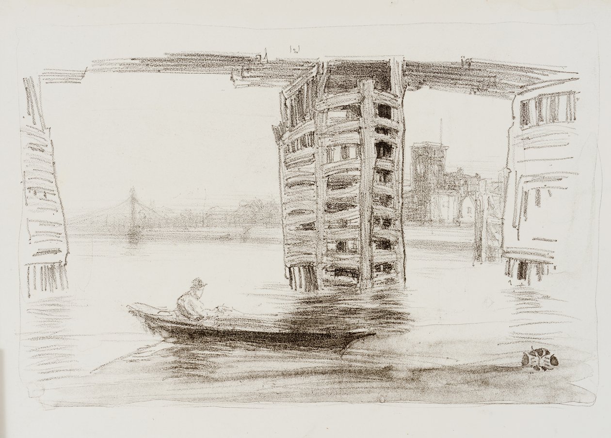 El Puente Ancho de James Abbott McNeill Whistler