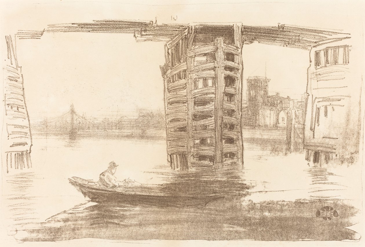 El puente ancho de James Abbott McNeill Whistler