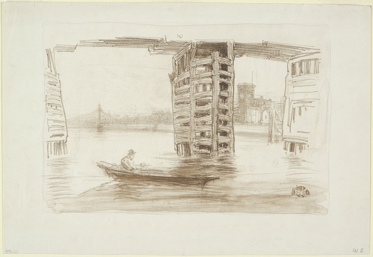 El puente ancho de James Abbott McNeill Whistler