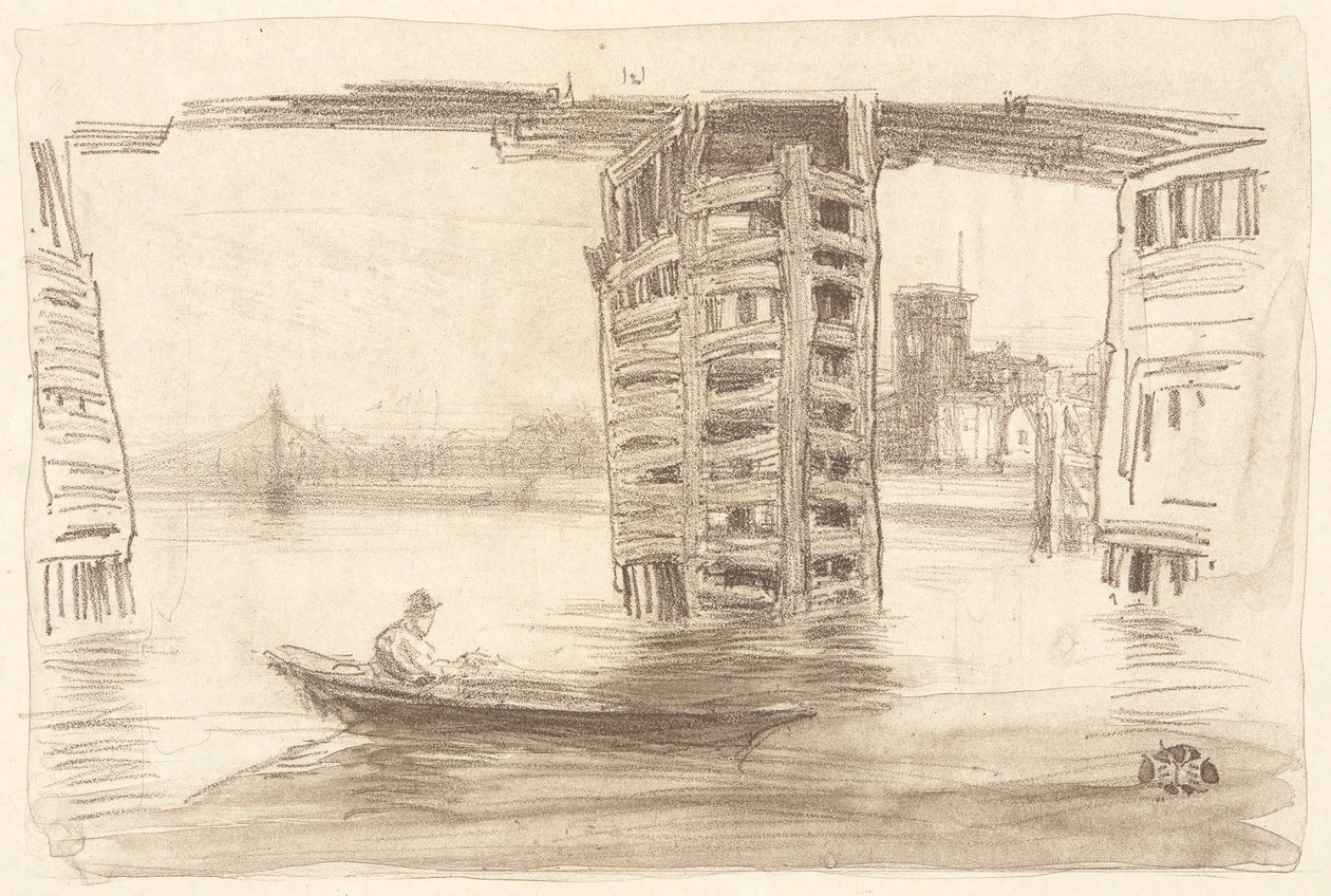 el puente ancho de James Abbott McNeill Whistler
