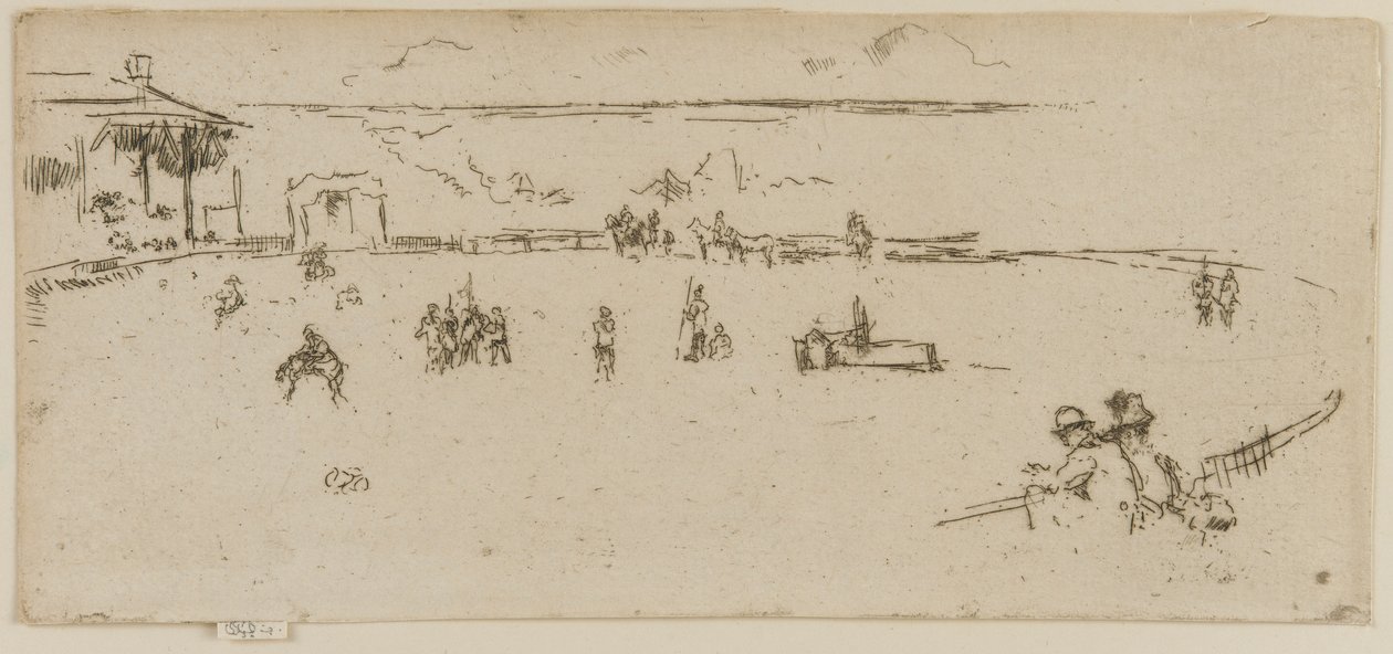 El caballo salvaje, Oeste salvaje de James Abbott McNeill Whistler