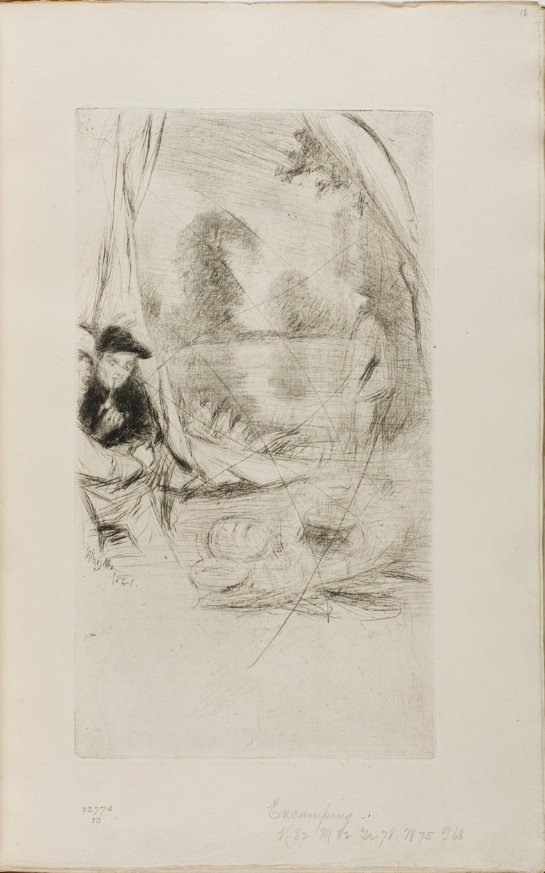 El campamento de James Abbott McNeill Whistler