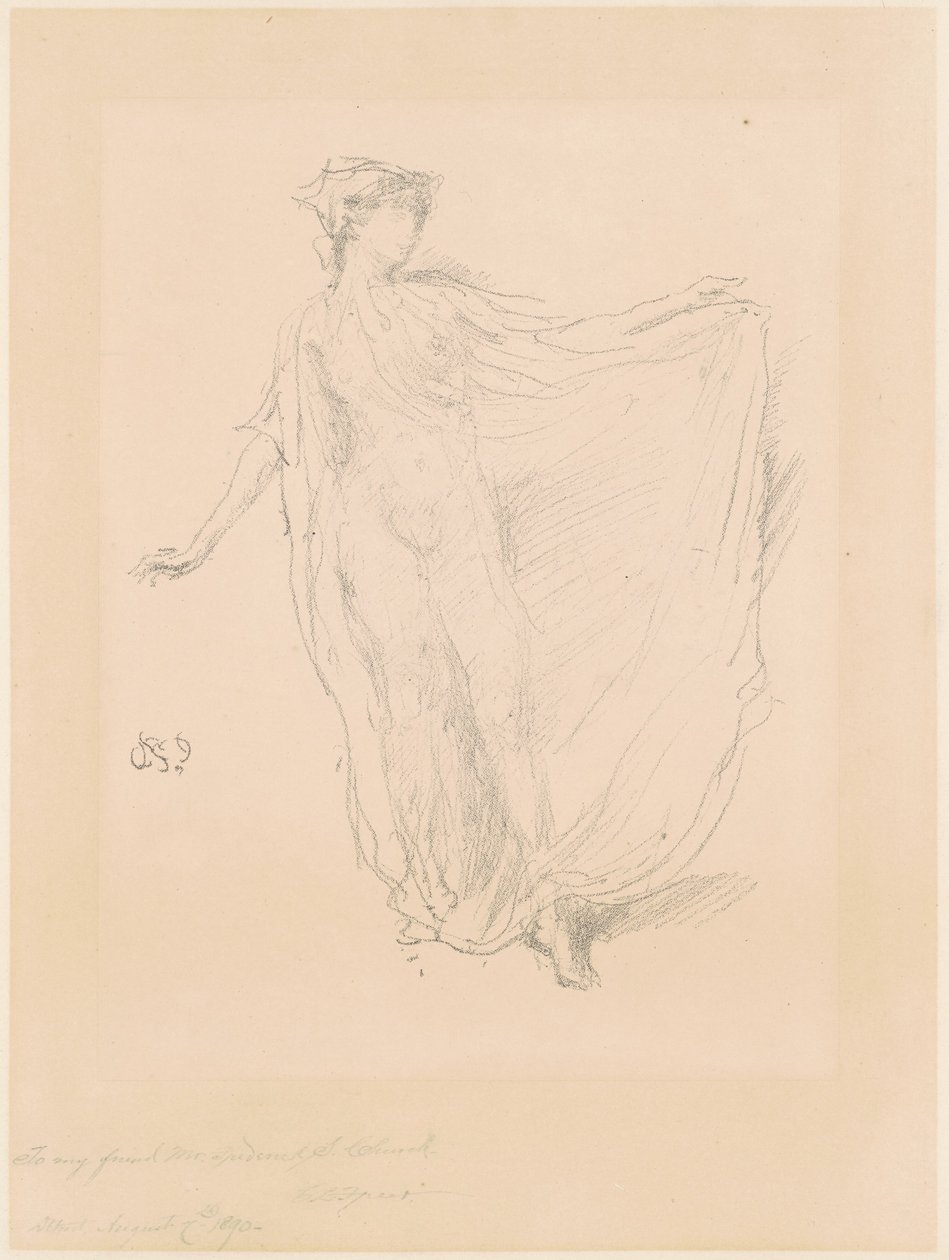 La bailarina de James Abbott McNeill Whistler