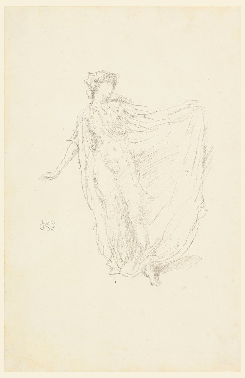 La bailarina, 1890 de James Abbott McNeill Whistler
