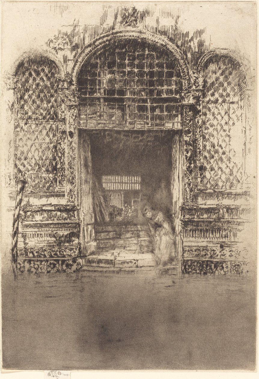 El umbral de James Abbott McNeill Whistler