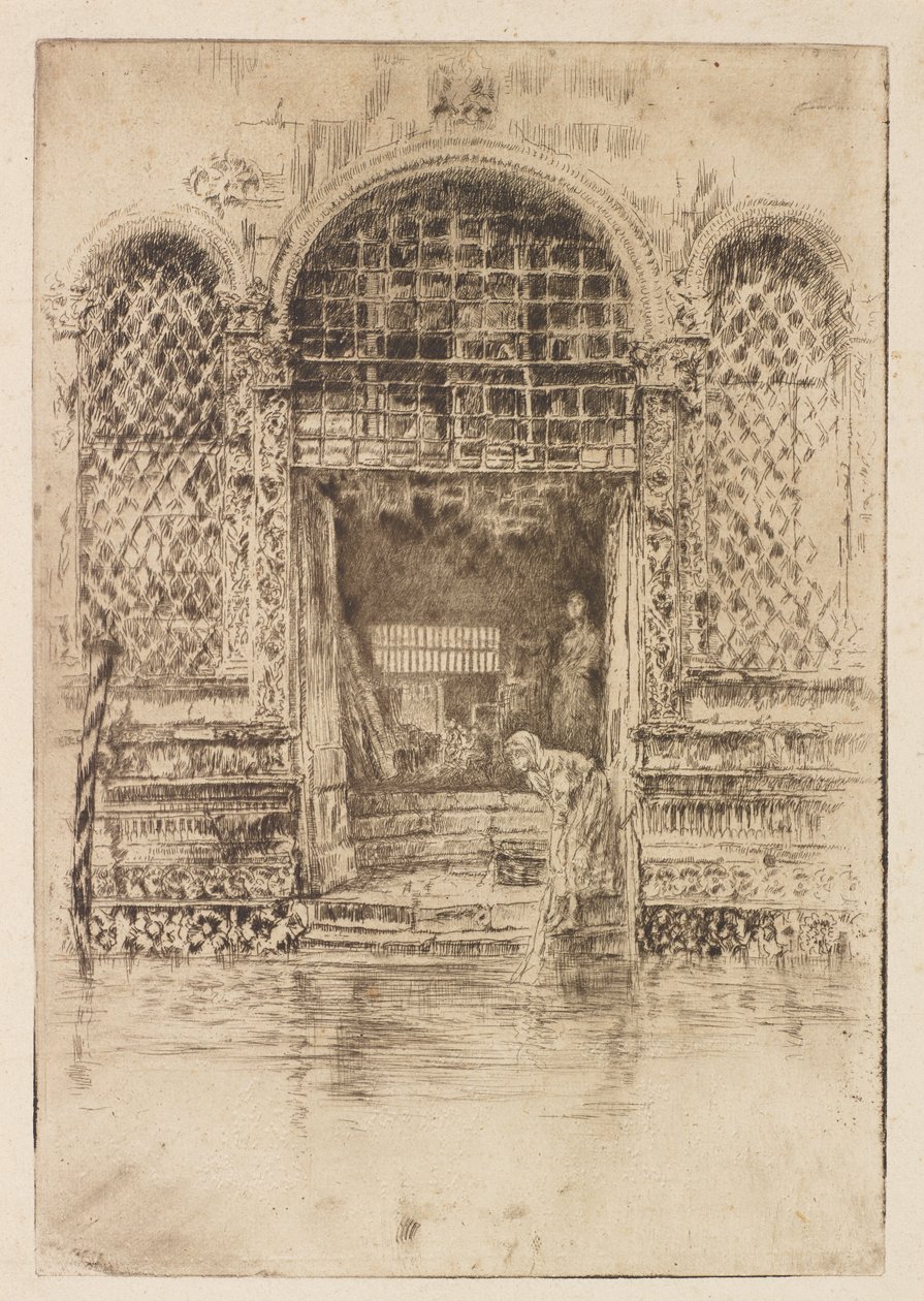 El umbral de James Abbott McNeill Whistler