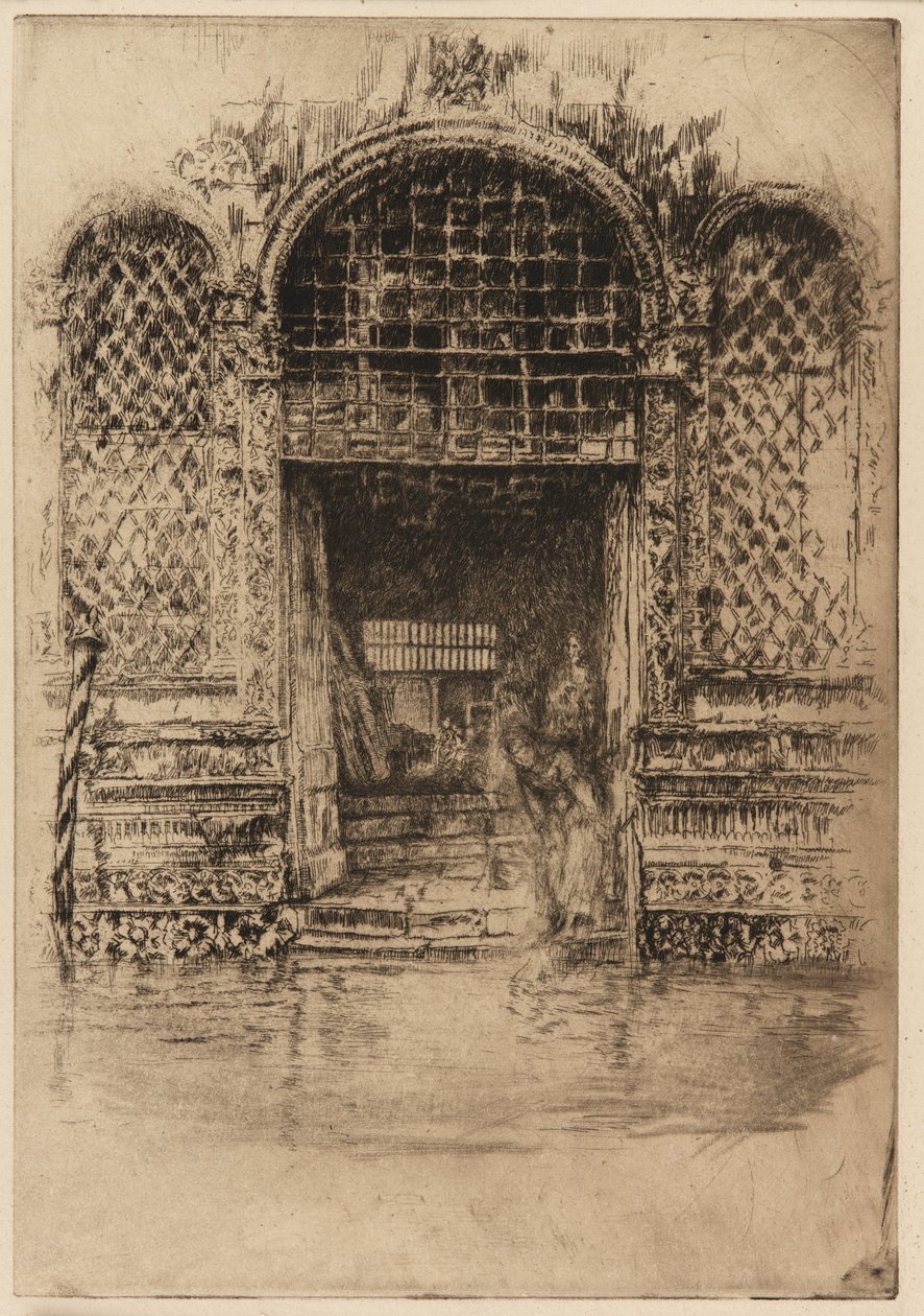 La puerta de James Abbott McNeill Whistler