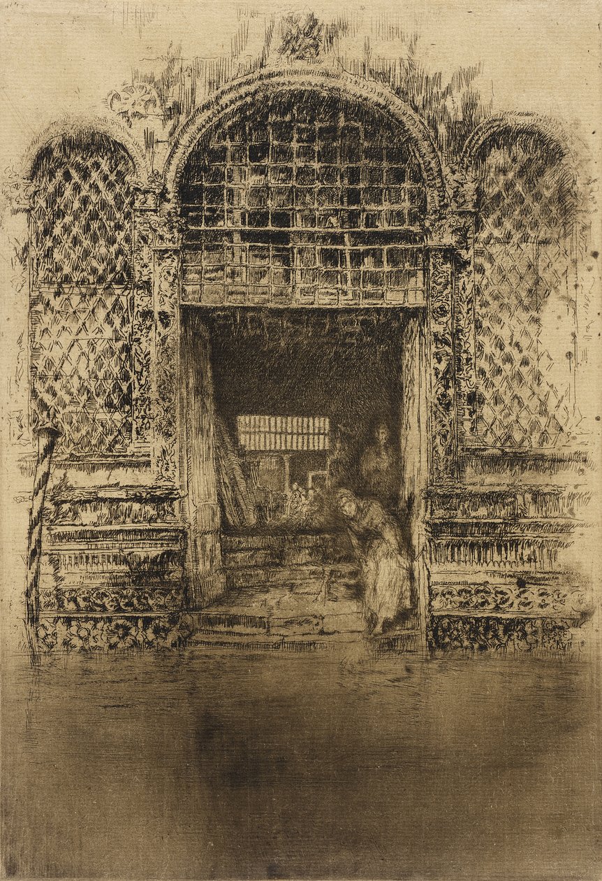 La entrada de James McNeill Whistler