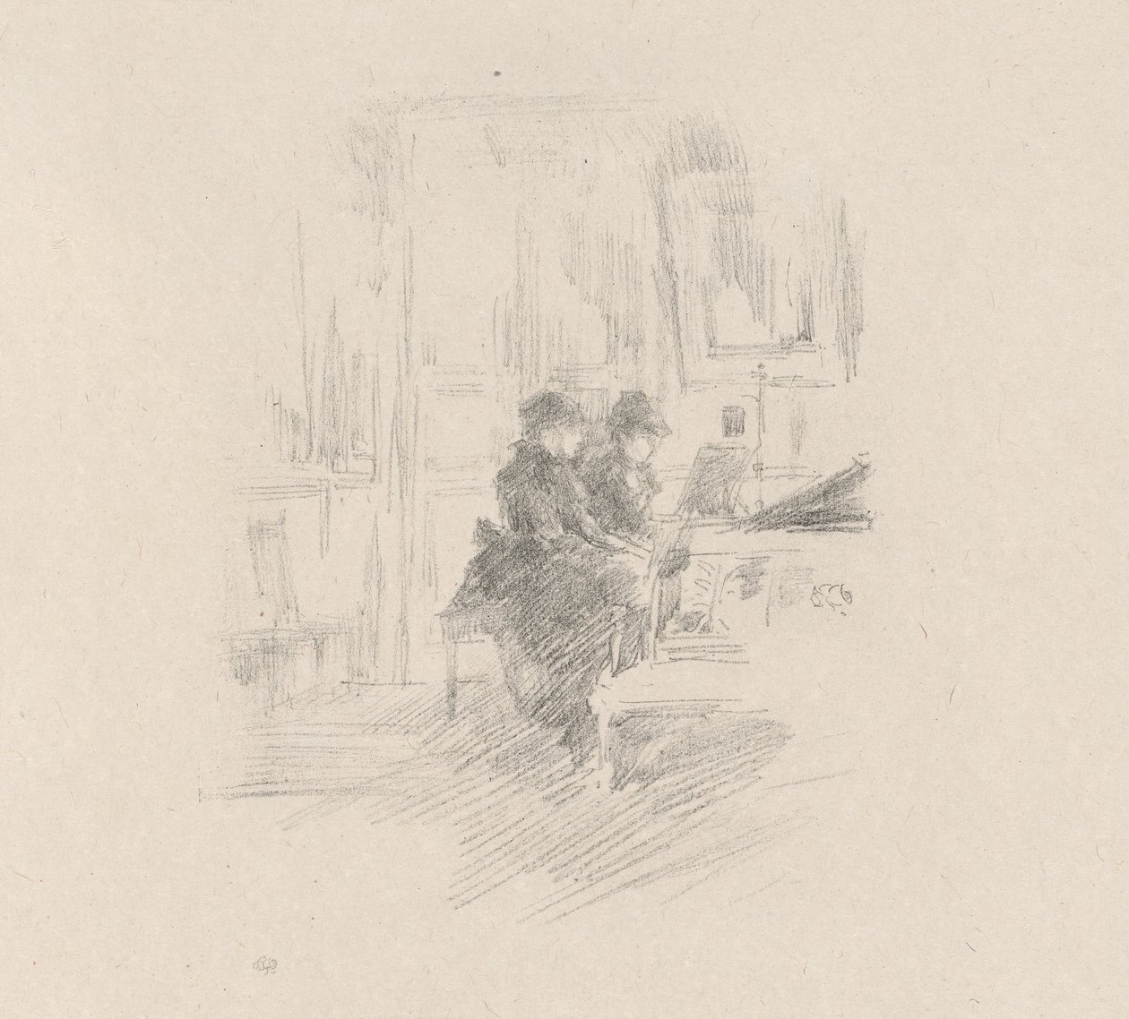 El dúo, No. 2 de James Abbott McNeill Whistler